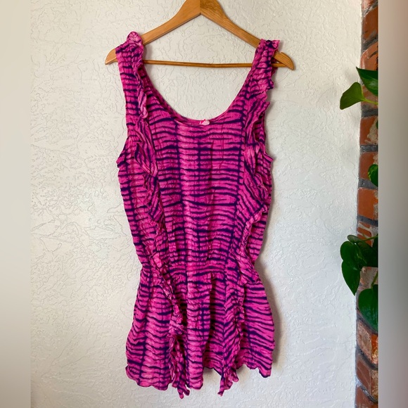 VICTORIA'S SECRET PINK BEACH
SEXY TIE DYE SWIMSUIT BIKINI
DRESS COVERUP (M) - Picture 1 of 8